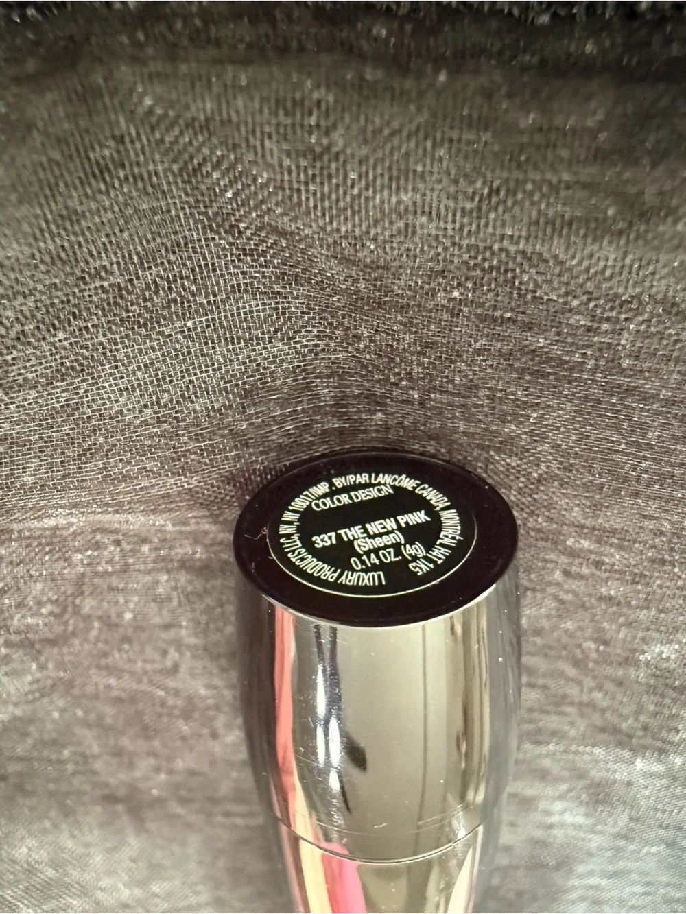 Lancome color design lipstick in The New Pink (Sheen) New discontinued